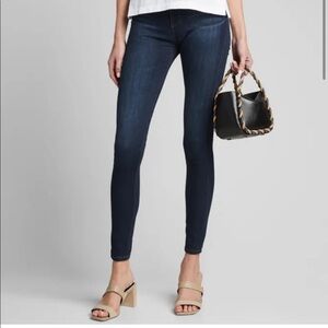 AG Adriano Goldschmied Farrah High Rise Skinny Jeans Dark Wash Empower Denim 29R